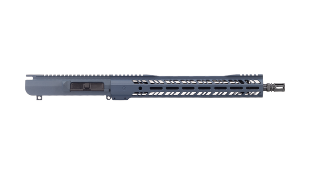 Grid Defense 16" 8.6 Blackout Billet Upper - Blue Titanium