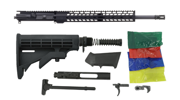 Ghost 18" 5.56 NATO Rifle Length Rifle Kit - Black