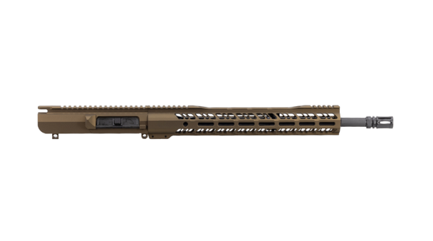 Grid Defense 18" 6.5 Creedmoor Billet Upper - Burnt Bronze