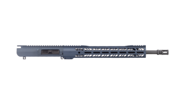 Grid Defense 18" 6.5 Creedmoor Billet Upper - Blue Titanium