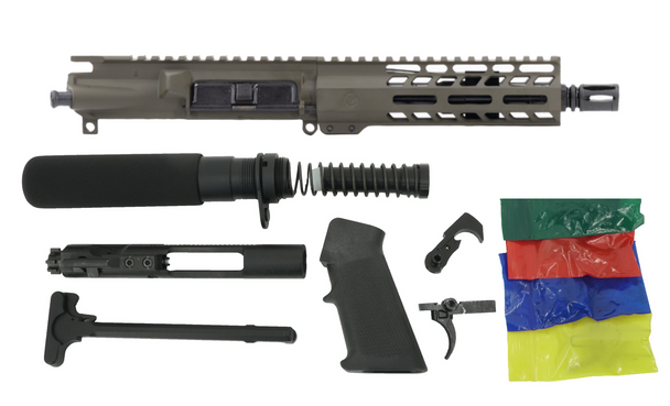 Ghost Firearms 7.5" 5.56mm with 7" M-Lok Pistol Kit OD Green