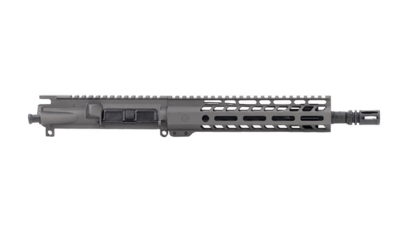 10.5" 5.56 AR-15 Upper Receiver in Tungsten Gray Cerakote by Ghost Firearms