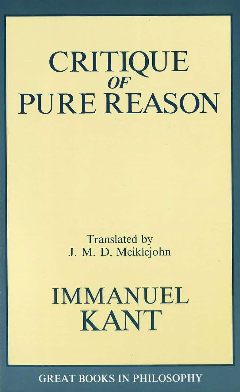 The Critique of Pure Reason - The Bookend