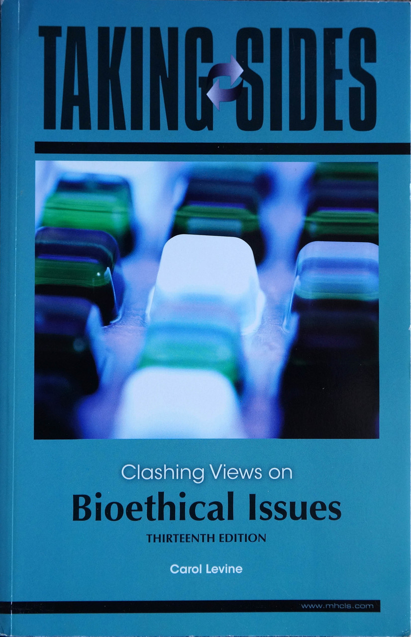 Issues　on　Sides:　Taking　The　Clashing　Views　Bioethical　Bookend