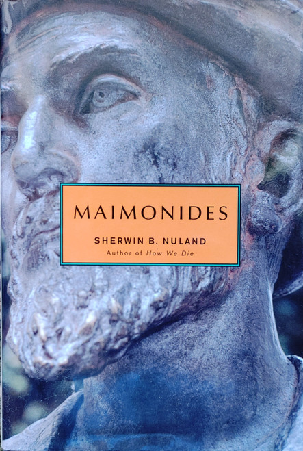 Moses Maimonides was a Renaissance man before there was a Renaissance: a great physician who served a sultan, a dazzling Torah scholar, a community leader, a daring philosopher whose greatest work--The Guide for the Perplexed--attempted to reconcile scientific knowledge with faith in God.  He was a Jew living in a Muslim world, a rationalist living in a time of superstition.  Eight hundred years after his death, his notions about God, faith, the afterlife, and the Messiah still stir debate; his life as a physician still inspires; and the enigmas of his character still fascinate.

Sherwin B. Nuland--best-selling author of How We Die--focuses his surgeon's eye and writer's pen on this greatest of rabbis, most intriguing of Jewish philosophers, and most honored of Jewish doctors.  He gives us a portrait of Maimonides that makes his life, his times, and his thought accessible to the general reader as they have never been before.