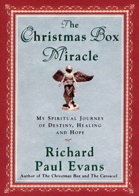 In 1994, Richard Paul Evans, then an unknown writer, self-published a short book entitled The Christmas Box. That book went on to become an international bestseller, selling more than seven million copies and touching the lives of many more people along the way.  The Christmas Box Miracle is the story behind the book that has become a Christmas classic: how a man writes and publishes a book which helps grieving people to heal and lost souls to find their way home. It is Evans's story: his own spiritual journey and stories of people he encountered along the way -- miraculous stories of healing and divinity that often defy explanation.  In sharing the story behind The Christmas Box, Richard Paul Evans has given us a story of miracles, hope and healing for all seasons. In 1994, Richard Paul Evans, then an unknown writer, self-published a short book entitled The Christmas Box. That book went on to become an international bestseller, selling more than seven million copies and touching the lives of many more people along the way.  The Christmas Box Miracle is the story behind the book that has become a Christmas classic: how a man writes and publishes a book which helps grieving people to heal and lost souls to find their way home. It is Evans's story: his own spiritual journey and stories of people he encountered along the way -- miraculous stories of healing and divinity that often defy explanation.  In sharing the story behind The Christmas Box, Richard Paul Evans has given us a story of miracles, hope and healing for all seasons.