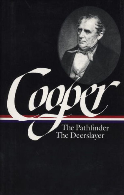 When Cooper's most memorable hero, Leatherstocking, started an American tradition by setting off into the sunset in The Pioneers, one early reader said of his departure, "I longed to go with him." 
American readers couldn't get enough of the Leatherstocking saga (collected in two Library of America volumes) and, fourteen years after he portrayed the death of Natty Bumppo in The Prairie, Cooper brought him back in The Pathfinder, or The Inland Sea (1841). During the Seven Years War, just after the events narrated in The Last of the Mohicans, Natty brings the daughter of a British sergeant to her father's station on the Great Lakes, where the French and their Indian allies are plotting a treacherous ambush. Here, for the first time, he falls in love with a woman, before Cooper manages bring off Leatherstocking's most poignant, and perhaps his most revealing, escape.
The Deerslayer (1842) brings the saga full circle and follows the young Natty on his first warpath. Instinctively gifted in the arts of the forest, pious in his respect for the unspoiled wilderness on which he loves to gaze, honorable to friend and foe alike, stoic under torture, and cool under fire, the young Leatherstocking emerges as Cooper's noblest figure of the American frontier. Enacting a rite of passage both for its hero and for the culture he comes to represent, this last book in the series glows with a timelessness that readers everywhere will find enchanting.  When Cooper's most memorable hero, Leatherstocking, started an American tradition by setting off into the sunset in The Pioneers, one early reader said of his departure, "I longed to go with him." 
American readers couldn't get enough of the Leatherstocking saga (collected in two Library of America volumes) and, fourteen years after he portrayed the death of Natty Bumppo in The Prairie, Cooper brought him back in The Pathfinder, or The Inland Sea (1841). During the Seven Years War, just after the events narrated in The Last of the Mohicans, Natty brings the daughter of a British sergeant to her father's station on the Great Lakes, where the French and their Indian allies are plotting a treacherous ambush. Here, for the first time, he falls in love with a woman, before Cooper manages bring off Leatherstocking's most poignant, and perhaps his most revealing, escape.
The Deerslayer (1842) brings the saga full circle and follows the young Natty on his first warpath. Instinctively gifted in the arts of the forest, pious in his respect for the unspoiled wilderness on which he loves to gaze, honorable to friend and foe alike, stoic under torture, and cool under fire, the young Leatherstocking emerges as Cooper's noblest figure of the American frontier. Enacting a rite of passage both for its hero and for the culture he comes to represent, this last book in the series glows with a timelessness that readers everywhere will find enchanting.