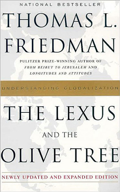 From one of our most perceptive commentators and winner of the National Book Award, a comprehensive look at the new world of globalization, the international system that, more than anything else, is shaping world affairs today.
As the Foreign Affairs columnist for The New York Times, Thomas L. Friedman has traveled the globe, interviewing people from all walks of contemporary life: Brazilian peasants in the Amazon rain forest, new entrepreneurs in Indonesia, Islamic students in Teheran, and the financial wizards on Wall Street and in Silicon Valley.
Now Friedman has drawn on his years on the road to produce an engrossing and original look at globalization. Globalization, he argues, is not just a phenomenon and not just a passing trend. It is the international system that replaced the Cold War system; the new, well-greased, interconnected system: Globalization is the integration of capital, technology, and information across national borders, in a way that is creating a single global market and, to some degreee, a global village. Simply put, one can't possibly understand the morning news or one's own investments without some grasp of the system. Just one example: During the Cold War, we reached for the hot line between the White House and the Kremlin--a symbol that we were all divided but at least the two superpowers were in charge. In the era of globalization, we reach for the Internet--a symbol that we are all connected but nobody is totally in charge.
With vivid stories and a set of original terms and concepts, Friedman offers readers remarkable access to his unique understanding of this new world order, and shows us how to see this new system. He dramatizes the conflict of "the Lexus and the olive tree"--the tension between the globalization system and ancient forces of culture, geography, tradition, and community. He also details the powerful backlash that globalization produces among those who feel brutalized by it, and he spells out what we all need to do to keep the system in balance. Finding the proper balance between the Lexus and the olive tree is the great drama of he globalization era, and the ultimate theme of Friedman's challenging, provocative book--essential reading for all who care about how the world really works. From one of our most perceptive commentators and winner of the National Book Award, a comprehensive look at the new world of globalization, the international system that, more than anything else, is shaping world affairs today.
As the Foreign Affairs columnist for The New York Times, Thomas L. Friedman has traveled the globe, interviewing people from all walks of contemporary life: Brazilian peasants in the Amazon rain forest, new entrepreneurs in Indonesia, Islamic students in Teheran, and the financial wizards on Wall Street and in Silicon Valley.
Now Friedman has drawn on his years on the road to produce an engrossing and original look at globalization. Globalization, he argues, is not just a phenomenon and not just a passing trend. It is the international system that replaced the Cold War system; the new, well-greased, interconnected system: Globalization is the integration of capital, technology, and information across national borders, in a way that is creating a single global market and, to some degreee, a global village. Simply put, one can't possibly understand the morning news or one's own investments without some grasp of the system. Just one example: During the Cold War, we reached for the hot line between the White House and the Kremlin--a symbol that we were all divided but at least the two superpowers were in charge. In the era of globalization, we reach for the Internet--a symbol that we are all connected but nobody is totally in charge.
With vivid stories and a set of original terms and concepts, Friedman offers readers remarkable access to his unique understanding of this new world order, and shows us how to see this new system. He dramatizes the conflict of "the Lexus and the olive tree"--the tension between the globalization system and ancient forces of culture, geography, tradition, and community. He also details the powerful backlash that globalization produces among those who feel brutalized by it, and he spells out what we all need to do to keep the system in balance. Finding the proper balance between the Lexus and the olive tree is the great drama of he globalization era, and the ultimate theme of Friedman's challenging, provocative book--essential reading for all who care about how the world really works.