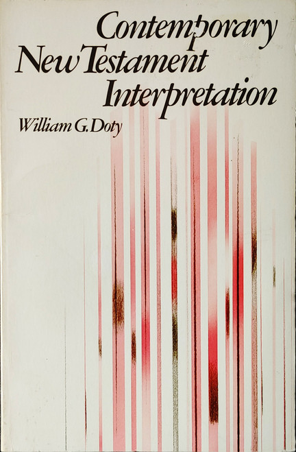 "Since the late nineteenth century, developments in New Testament scholarship stemming from literary criticism and from hermeneutics have been of growing importance for a modern biblical criticism which is richly contoured and neither arid nor pietistic," states William G. Doty.  In this significant new book he focuses on the study of the New Testament and other primitive Christian literature through an all-inclusive approach which "listens to early Christian language with a full range of literary, historical, theological, and hermeneutical sensitivities."
Showing how the various aspects of interpretive analysis fit together, Dr. Doty explores the numerous disciplines and methodologies employed by the scholars in their search for adequate modes of interpretation.  Re-exposing the dynamism of the cultural beginnings of the New Testament, the author advocates a holistic approach, avoiding atomistic studies which tend to build theological ghettos, and encompassing the total dimensions of the issues.
In this review of the course of theological interpretation, the work surveys linguistic and theological sensitivities, the context and features of contemporary interpretation, and the "new hermeneutical approach," which seeks dialogue and encounter with biblical texts, rather than using them to prove or illustrate theological doctrines.  other important sections cover the search for proper methods, contemporary perspectives on authentic translation, and primitive Christianity and interpretation today. "Since the late nineteenth century, developments in New Testament scholarship stemming from literary criticism and from hermeneutics have been of growing importance for a modern biblical criticism which is richly contoured and neither arid nor pietistic," states William G. Doty.  In this significant new book he focuses on the study of the New Testament and other primitive Christian literature through an all-inclusive approach which "listens to early Christian language with a full range of literary, historical, theological, and hermeneutical sensitivities."
Showing how the various aspects of interpretive analysis fit together, Dr. Doty explores the numerous disciplines and methodologies employed by the scholars in their search for adequate modes of interpretation.  Re-exposing the dynamism of the cultural beginnings of the New Testament, the author advocates a holistic approach, avoiding atomistic studies which tend to build theological ghettos, and encompassing the total dimensions of the issues.
In this review of the course of theological interpretation, the work surveys linguistic and theological sensitivities, the context and features of contemporary interpretation, and the "new hermeneutical approach," which seeks dialogue and encounter with biblical texts, rather than using them to prove or illustrate theological doctrines.  other important sections cover the search for proper methods, contemporary perspectives on authentic translation, and primitive Christianity and interpretation today.