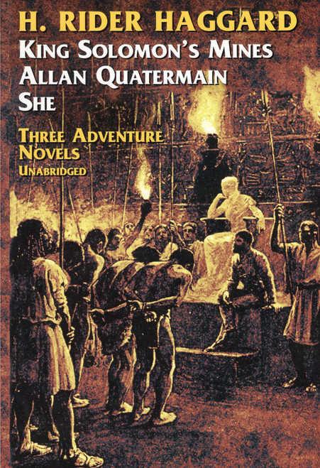 These three great novels of African adventure continue to be favorite reading of those who love a thrilling tale. Perhaps the reason that they continue to be part of the public imagination, delighting each new generation afresh, is that they are filled with qualities close to the human heart: adventure, discovery, desire for immortality, terror, the search for the primitive . . . for what is unadorned by civilization. As Kipling said of Haggard's work, "It goes, and it grips, and it moves with all the freshness of youth."
Haggard had lived for many years among primitive peoples in Africa, and his knowledge of the Dark Continent was matched by few men. Yet beyond his personal knowledge of Africa, his experience of savage life and wild lands, and his faculty for making us believe impossible tales ― lies a feeling for the supernatural. Adventure alone was not enough for Haggard. As he said, "The thing must have a heart; mere adventures are not enough ― I can turn them out by the peck." About "She," one of the great mythical creations of the late 19th century, he said, "The only clear notion that I had was that of an immortal woman inspired by immortal love . . . and it came―it came faster than my poor aching hand could set it down." Kipling simply said, "You did not write 'She,' you know. Something wrote it through you."
His novels have been called parables, asking "What are science, learning, and consciousness of knowledge and power, in the face of Omnipotence?" They have been called romance. And they have been called excitingly alive and imaginative by almost everyone who has ever picked up a volume, from R. L. Stevenson to George Orwell.  These three great novels of African adventure continue to be favorite reading of those who love a thrilling tale. Perhaps the reason that they continue to be part of the public imagination, delighting each new generation afresh, is that they are filled with qualities close to the human heart: adventure, discovery, desire for immortality, terror, the search for the primitive . . . for what is unadorned by civilization. As Kipling said of Haggard's work, "It goes, and it grips, and it moves with all the freshness of youth."
Haggard had lived for many years among primitive peoples in Africa, and his knowledge of the Dark Continent was matched by few men. Yet beyond his personal knowledge of Africa, his experience of savage life and wild lands, and his faculty for making us believe impossible tales ― lies a feeling for the supernatural. Adventure alone was not enough for Haggard. As he said, "The thing must have a heart; mere adventures are not enough ― I can turn them out by the peck." About "She," one of the great mythical creations of the late 19th century, he said, "The only clear notion that I had was that of an immortal woman inspired by immortal love . . . and it came―it came faster than my poor aching hand could set it down." Kipling simply said, "You did not write 'She,' you know. Something wrote it through you."
His novels have been called parables, asking "What are science, learning, and consciousness of knowledge and power, in the face of Omnipotence?" They have been called romance. And they have been called excitingly alive and imaginative by almost everyone who has ever picked up a volume, from R. L. Stevenson to George Orwell.