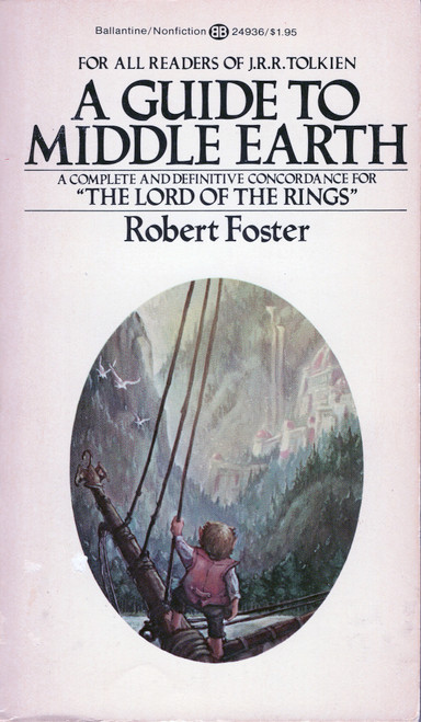 A glossary of people, places, and things arranged for convenient reference.
Middle Earth. The fantastically complex world J.R.R. Tolkien created in his epic trilogy The Lord of the Rings.  Who was Gerontius Took?  Sancho Proudfoot?  What was the Calendar of Imladris?  When was the Sunless Year?  The Third Age?  Where was Mirkwood?  Fangorn Forest?
All the people, places and events--from Adaldrida Brandybuck to Zirak-Zigil--in Tolkien's classic masterpiece are identified and described in detail. A glossary of people, places, and things arranged for convenient reference.
Middle Earth. The fantastically complex world J.R.R. Tolkien created in his epic trilogy The Lord of the Rings.  Who was Gerontius Took?  Sancho Proudfoot?  What was the Calendar of Imladris?  When was the Sunless Year?  The Third Age?  Where was Mirkwood?  Fangorn Forest?
All the people, places and events--from Adaldrida Brandybuck to Zirak-Zigil--in Tolkien's classic masterpiece are identified and described in detail.