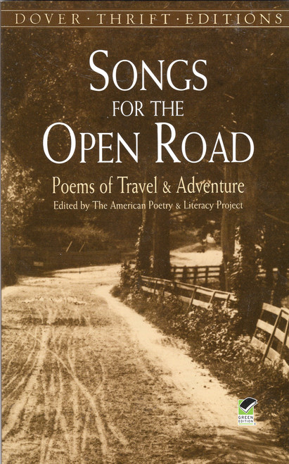 Most of us, at one time or another, have experienced wanderlust. For many, the desire to explore is almost irresistible. Now for devotees of poetry, and for those who long for the open road, this highly affordable collection contains a rich selection of poems about travel and adventure.
You’ll find more than 90 poems by 50 American and British masters (mainly from the nineteenth and twentieth centuries), including Whitman, Byron, Millay, Sandburg, Service, Bliss Carman, Robert Louis Stevenson, John Masefield, Langston Hughes, Emily Dickinson, Robert Frost, Shelley, Tennyson, Yeats, Paul Laurence Dunbar, Claude McKay, Christina Rossetti, and other fellow travelers. Their poems celebrate the real and metaphorical journeys each of us takes in the course of our lives towards love, discovery, loss, leaving the nest, and coming home.
Whatever your mode of transportation, and wherever you are going, take this literary traveling companion with you for hours of reading enjoyment and insight into the road that lies ahead. Most of us, at one time or another, have experienced wanderlust. For many, the desire to explore is almost irresistible. Now for devotees of poetry, and for those who long for the open road, this highly affordable collection contains a rich selection of poems about travel and adventure.
You’ll find more than 90 poems by 50 American and British masters (mainly from the nineteenth and twentieth centuries), including Whitman, Byron, Millay, Sandburg, Service, Bliss Carman, Robert Louis Stevenson, John Masefield, Langston Hughes, Emily Dickinson, Robert Frost, Shelley, Tennyson, Yeats, Paul Laurence Dunbar, Claude McKay, Christina Rossetti, and other fellow travelers. Their poems celebrate the real and metaphorical journeys each of us takes in the course of our lives towards love, discovery, loss, leaving the nest, and coming home.
Whatever your mode of transportation, and wherever you are going, take this literary traveling companion with you for hours of reading enjoyment and insight into the road that lies ahead.