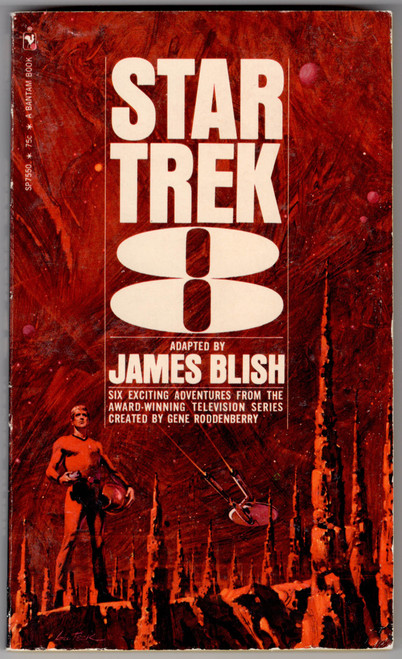 Star Trek 8 presents six thrilling adaptations of classic Star Trek episodes, each one capturing the essence of the show’s blend of adventure, philosophical exploration, and moral dilemmas. In "Spock's Brain", the crew must race against time to save Spock after his brain is stolen by an alien race, leading to a dramatic battle of intellect and survival. "The Enemy Within" explores the consequences of Captain Kirk's split personality after an experiment causes his good and evil sides to be physically separated, leading to chaos aboard the Enterprise. In "Catspaw", Kirk and his crew are trapped on a mysterious planet where they face powerful beings that can manipulate reality, leading to a fight for survival and reason. "Where No Man Has Gone Before" tells the story of the crew’s encounter with an anomaly that grants god-like powers to two crew members, resulting in a terrifying journey of ethical decisions. "Wolf in the Fold" takes a darker turn as the Enterprise investigates a series of murders, only to discover a sinister force behind the deaths. Finally, in "For the World is Hollow and I Have Touched the Sky", Kirk and the crew uncover a hidden world inside a massive, dying asteroid and face a moral dilemma involving the survival of its people.

Blish’s adaptations capture the heart of Star Trek, from its compelling characters to its thought-provoking themes.
