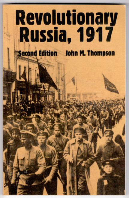 Revolutionary Russia, 1917 by John M. Thompson offers an insightful and accessible analysis of the pivotal year that reshaped Russia—and the world. This updated second edition revisits the causes, events, and far-reaching consequences of the Russian Revolution. Thompson explores the political, social, and economic factors that led to the collapse of the Tsarist regime and the rise of the Bolsheviks. He examines key figures like Lenin, Trotsky, and the impact of revolutionary ideology on Russian society.

This revised edition incorporates new perspectives and updated scholarship, making it a valuable resource for students, scholars, and anyone interested in understanding the complexities of one of the most significant political upheavals in modern history. Revolutionary Russia, 1917 remains an essential read for those looking to grasp the profound changes that shaped the Soviet Union and the 20th century.