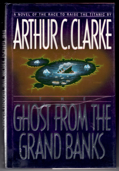 In Ghost from the Grand Banks, Arthur C. Clarke spins a riveting tale of ambition, technology, and tragedy set around the centennial of the Titanic’s sinking. In a near-future 2012, two competing salvage corporations embark on daring missions to raise the Titanic’s two halves from the ocean floor. As they race against time, they contend with unexpected obstacles—politics, environmental forces, and even mysterious discoveries such as a preserved corpse in a sealed cabin. Clarke blends speculative science, ethical dilemmas, and the lingering ghost of human hubris to ask whether resurrecting the past is a noble act—or a dangerous one.

Book design by Barbara Cohen Aronica