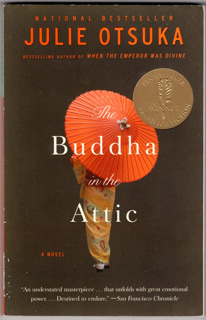 The Buddha in the Attic is a lyrical and haunting novel that traces the collective voices of young Japanese “picture brides” who journey to early‑20th‑century America to marry men they’ve never met. Told in an extraordinary first‑person plural narrative, Otsuka’s spare, poetic prose captures the hardships, dreams, cultural dislocation, and resilience of these women — from their crossing of the Pacific and life in San Francisco, to the struggles of work, family, and cultural identity, and ultimately to the wartime upheavals that forever alter their lives. Winner of the PEN/Faulkner Award and a National Book Award finalist, this elegant novel offers a powerful meditation on memory, belonging, and the shaping of American identity.