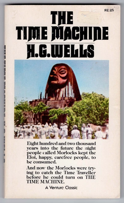 In The Time Machine, H. G. Wells pioneers the concept of time travel through the story of an unnamed Victorian scientist who journeys hundreds of thousands of years into humanity’s future. There he discovers a haunting world divided between the gentle, childlike Eloi and the subterranean Morlocks, two species that embody the terrifying consequences of class division, industrialization, and human complacency. Combining philosophical speculation, social criticism, cosmic horror, and scientific imagination, Wells crafts a remarkably modern novel that remains one of the foundational works of science fiction literature.