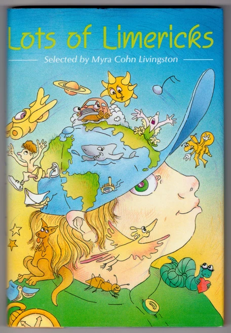 Lots of Limericks is a lively and delightfully absurd collection of more than 200 limericks gathered and selected by celebrated children’s poet Myra Cohn Livingston. Organized into playful thematic sections featuring peculiar people, odd animals, accidents, holidays, and pure nonsense, the collection celebrates the musical wit and mischievous humor of the limerick tradition. Enhanced by Rebecca Perry’s spirited illustrations, the book introduces young readers to wordplay, rhythm, and comic verse while also appealing to adults who appreciate classic light poetry. Livingston’s thoughtful introduction offers a brief history of the limerick form, making this an entertaining and accessible anthology for families, classrooms, and poetry lovers alike.