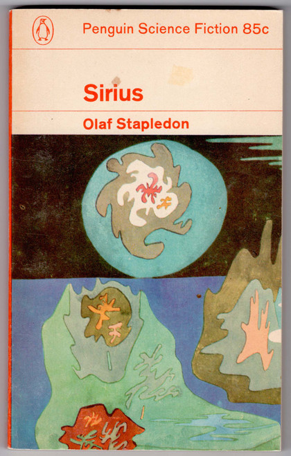 A landmark work of philosophical science fiction, Sirius tells the extraordinary story of a dog whose intelligence has been artificially enhanced to rival that of a human being. Raised within a Welsh family by the scientist who created him, Sirius possesses remarkable intellectual gifts yet remains trapped between two worlds—never fully canine, yet never truly human. As he struggles with identity, loneliness, love, morality, and the meaning of existence, Sirius becomes both an outsider and a mirror through which humanity is examined. Combining emotional depth with profound philosophical inquiry, Olaf Stapledon crafts a moving meditation on consciousness, alienation, and what it means to be a thinking being.

This 1964 First Penguin Science Fiction edition features striking cover art by Paul Klee, reproducing his 1929 painting In the Land Called Precious Stone (Im Lande Edelstein).