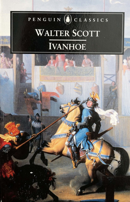 "Fight on, brave knights! Man dies, but glory lives!"
Crowded with incident and full of memorable characters, among them wicked Prince John, the outlaw Robin Hood and the beautiful Jewess Rebecca, Ivanhoe is Scott's most high-spirited novel.
Ivanhoe, banished by his father, Cedris, for falling in love with Cedric's ward Rowena, wins the trust of Richard Coeur-de-Lion at the Crusades. Returning to England to claim his inheritance, Ivanhoe is drawn into the struggle between Richard and his brother John. In the three central scenes of the book - the great tournament at Ashby-de-la-Souche, the siege of Front de Boeuf's castle and Rebecca's trial for witchcraft - Scott draws together the apparently opposing themes of historical reality and chivalric romance, social realism and high adventure, past and present. "Fight on, brave knights! Man dies, but glory lives!"
Crowded with incident and full of memorable characters, among them wicked Prince John, the outlaw Robin Hood and the beautiful Jewess Rebecca, Ivanhoe is Scott's most high-spirited novel.
Ivanhoe, banished by his father, Cedris, for falling in love with Cedric's ward Rowena, wins the trust of Richard Coeur-de-Lion at the Crusades. Returning to England to claim his inheritance, Ivanhoe is drawn into the struggle between Richard and his brother John. In the three central scenes of the book - the great tournament at Ashby-de-la-Souche, the siege of Front de Boeuf's castle and Rebecca's trial for witchcraft - Scott draws together the apparently opposing themes of historical reality and chivalric romance, social realism and high adventure, past and present.
