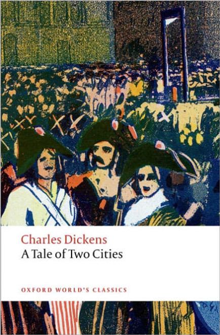 'It was the best of times, it was the worst of times.'
Two cities, and two men caught up in the terrifying events of the french Revolution.  In London, French aristocrat Charles Darnay and dissolute English barrister Sydney Carton fall in love with the same woman.  Unwillingly drawn to Paris, Darnay faces the revolutionary anarchy of the Terror; Carton, too, his destiny entwined with that of his rival, faces his ultimate test in the French capital.
Considered by Dickens to be 'the best story I have written', A Tale of Two Cities is a powerful portrait of tumult and change for individuals, as well as for the course of history.  This edition includes extensive notes on the background to the Revolution and a useful chronology of the historical and fictional events in the novel. 
Edited with an Introduction and Notes by Andrew Sanders. 'It was the best of times, it was the worst of times.'
Two cities, and two men caught up in the terrifying events of the french Revolution.  In London, French aristocrat Charles Darnay and dissolute English barrister Sydney Carton fall in love with the same woman.  Unwillingly drawn to Paris, Darnay faces the revolutionary anarchy of the Terror; Carton, too, his destiny entwined with that of his rival, faces his ultimate test in the French capital.
Considered by Dickens to be 'the best story I have written', A Tale of Two Cities is a powerful portrait of tumult and change for individuals, as well as for the course of history.  This edition includes extensive notes on the background to the Revolution and a useful chronology of the historical and fictional events in the novel. 
Edited with an Introduction and Notes by Andrew Sanders.