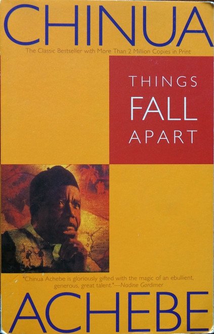 More than two million copies of Things Fall Apart have been sold in the United States since it was first published here in 1959. Worldwide, there are eight million copies in print in fifty different languages. This is Chinua Achebe's masterpiece and it is often compared to the great Greek tragedies, and currently sells more than one hundred thousand copies a year in the United States.
A simple story of a "strong man" whose life is dominated by fear and anger, Things Fall Apart is written with remarkable economy and subtle irony. Uniquely and richly African, at the same time it reveals Achebe's keen awareness of the human qualities common to men of all times and places. More than two million copies of Things Fall Apart have been sold in the United States since it was first published here in 1959. Worldwide, there are eight million copies in print in fifty different languages. This is Chinua Achebe's masterpiece and it is often compared to the great Greek tragedies, and currently sells more than one hundred thousand copies a year in the United States.
A simple story of a "strong man" whose life is dominated by fear and anger, Things Fall Apart is written with remarkable economy and subtle irony. Uniquely and richly African, at the same time it reveals Achebe's keen awareness of the human qualities common to men of all times and places.