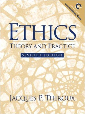 Ethics: Theory and Practice - The Bookend
