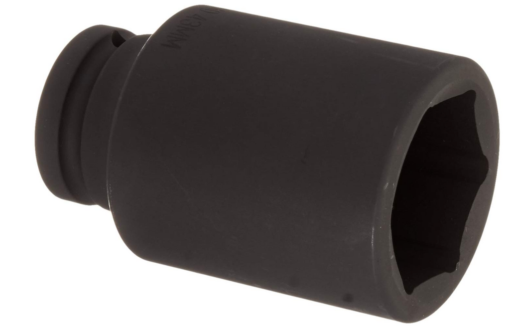 443MD 3/4-Inch Drive Deep 6 Point Metric Impact Socket, 43-Mm