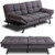 MUUEGM Futon Sofa Bed Memory Foam Futon Sofa Sleeper Couch