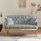 SLNFXC 2 Seater Sofa，Golden Leg，Velvet Sofa，Interior Furniture, Living Room and Bedroom