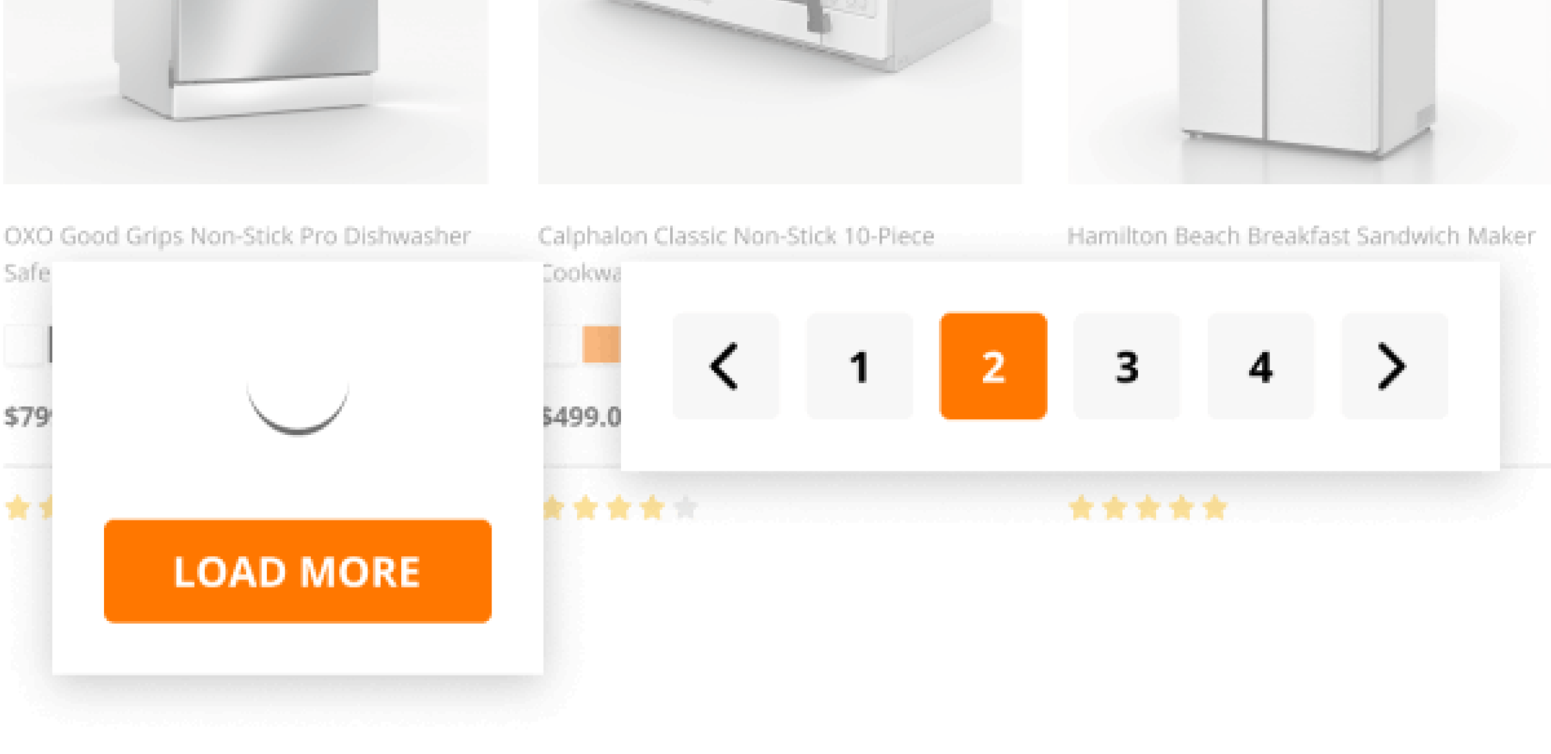 Infinite Product Loading