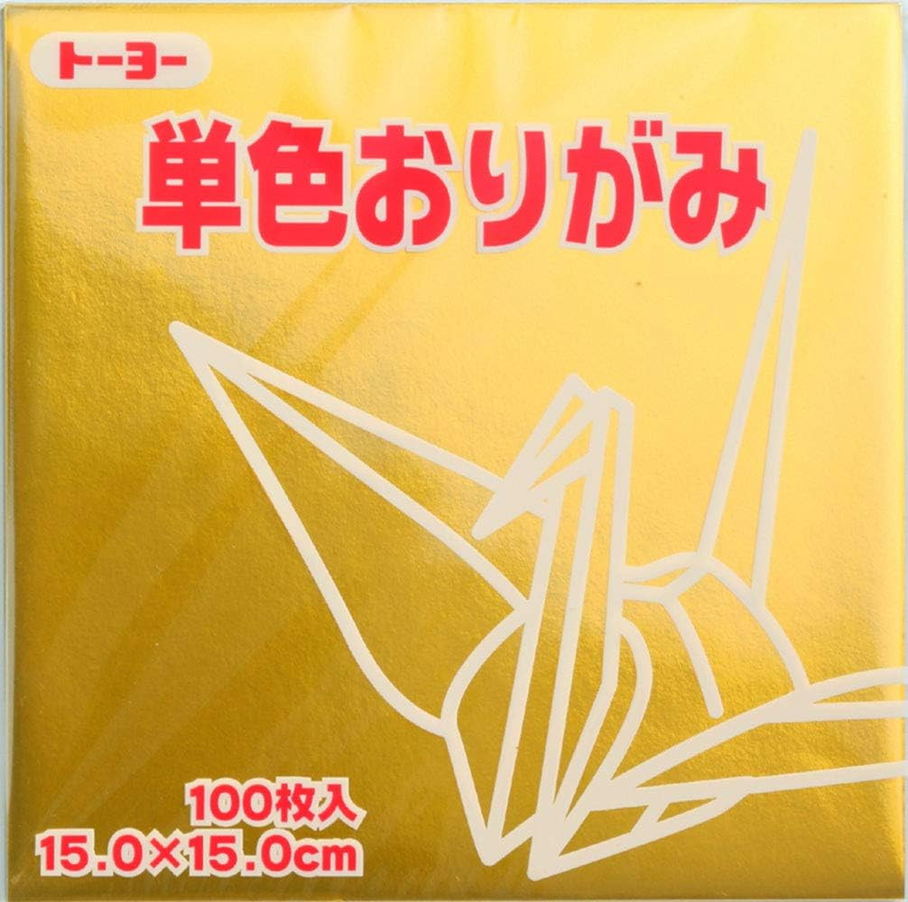 Origami Paper Single Color 15cm (5.9 In) No.42 Coral Pink (100 Sheets