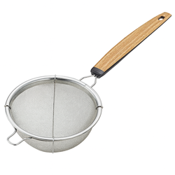 Japanese Stainless Steel Fine Mesh Tea Strainer with Handle – 3in Sifter