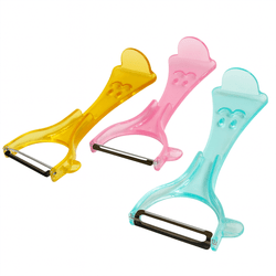 Japanese Vegetable Peeler – Razor Sharp Carbon Steel Blade for Potato, Carrot, Zucchini & Fruit, Made in Japan (Assorted Color) Japanese Vegetable Peeler – Razor Sharp Carbon Steel Blade for Potato, Carrot, Zucchini & Fruit, Made in Japan (Assorted Color)