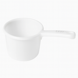 Japanese Plastic Water Ladle – Bath Dipper, Leaf Series, Made in Japan, 1.3L