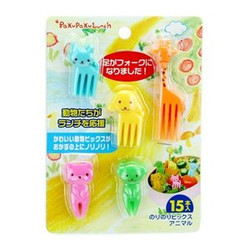 Set of 15 Animal Fruit Picks