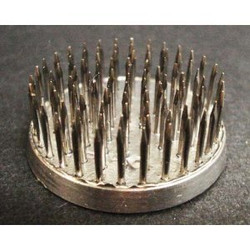 Round Ikebana Kenzan Flower Frog 1-9/16in