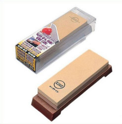 King KW65 1000/6000 Grit Combination Whetstone with Plastic Base – Japanese Knife Sharpening Stone