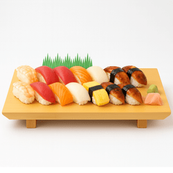 Extra Large Japanese Bamboo Sushi Geta Serving Plate – 13×7.5", Restaurant Grade Extra Large Japanese Bamboo Sushi Geta Serving Plate – 13×7.5", Restaurant Grade
