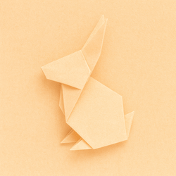 Toyo Origami Paper Single Color – Pale Orange 6", 100 Sheets, Made in Japan