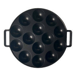 Takoyaki Maker Nonstick Japanese Takoyaki Pan Cooking Grill Pan with 14 holes Octopus Balls Maker