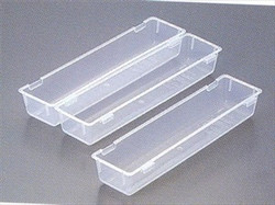 Japanese Drawer Organizers Fork Spoon Chopstick Knife Utensil Silverware Organizer Tray Tool Organizer Cosmetic Organizer Stationery Organizer Tray Made in Japan, Set of 3