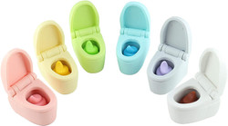 6 Pcs Iwako Poop Eraser Gift for Kids Christmas Back to School Gift Made in Japan 