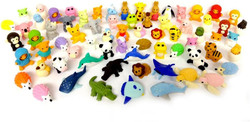 20 Pcs Iwako Erasers Animal Overstock