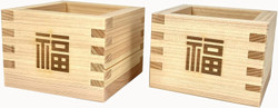 2 Pack 4 oz Sake Masu Cups Hinoki Wood Sake Cups Made in Japan Fuku-Happiness 2 Pack 4 oz Sake Masu Cups Hinoki Wood Sake Cups Made in Japan Fuku-Happiness