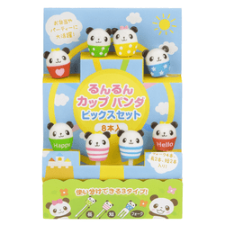 Panda Bento Food Picks Set – 8 Piece Lunch Accessories for Kids & Snacks