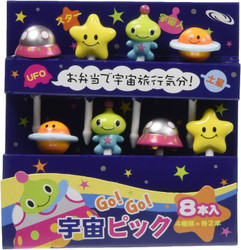 Space Food Picks Bento Accessories Sun Star UFO