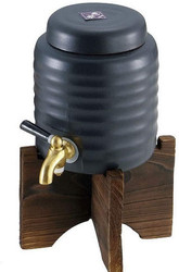 Ceramic Shochu Server Cold Sake Wine Dispenser Counter Top Wine Barrel, 1 Liter Ceramic Shochu Server Cold Sake Wine Dispenser Counter Top Wine Barrel, 1 Liter