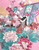 Japanese Women's Kimono Robe w/ Peony Lady