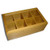 Tea Bag Organizer Spice Organizer and Tea Storage Stash Tea Bag Holder with 8 Compartments, Natural Bamboo Wooden Box 